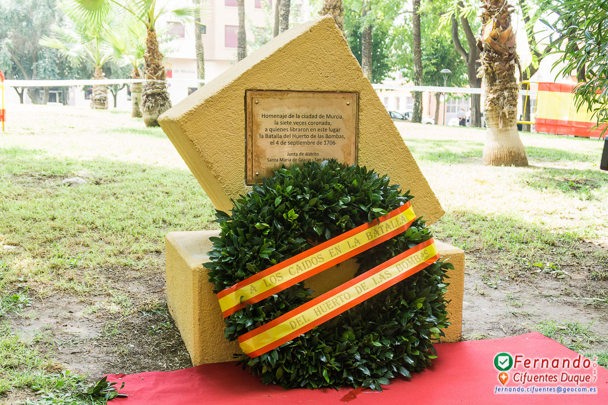 311 aniversario de la Batalla del Huerto de las Bombas